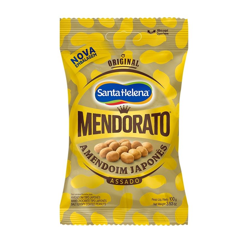 Mendorato Amendoim Japonês 100G Pacote