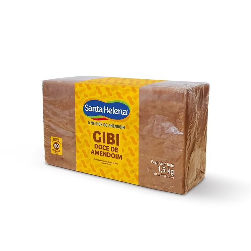 Doce De Amendoim Gibi 1,5Kg