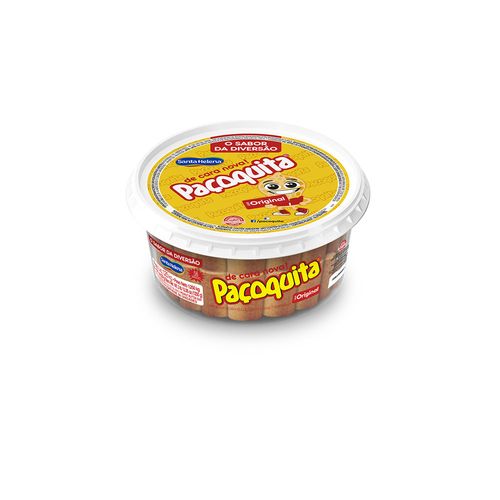 Paçoquita Rolha Desembalada Santa Helena Pote De 1,25Kg Com 56 Unidades