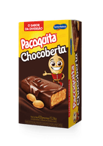 Paçoquita Coberta Com Chocolate Display De 432G Com 24 Unidades