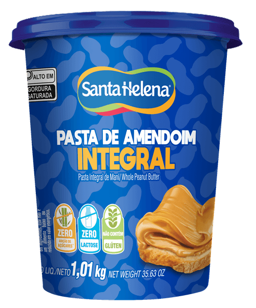 Pasta De Amendoim Integral Santa Helena 1,01Kg