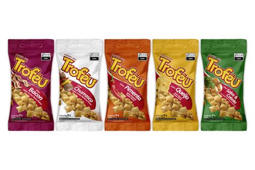 COMBO TROFÉU SALGADINHO DE TRIGO SABORES