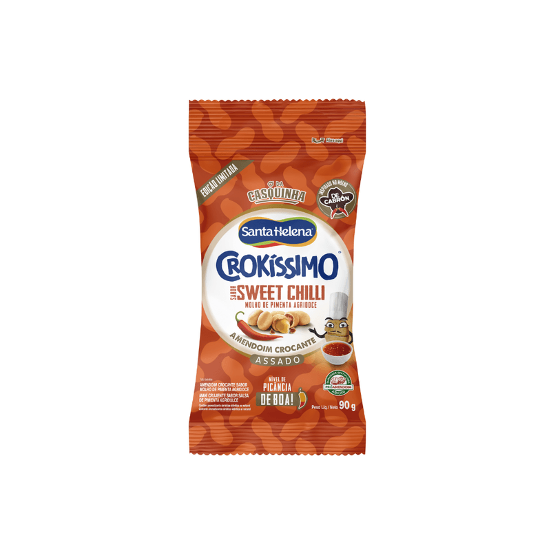 Crokissimo-Amendoim-Crocante-Santa-Helena-Decabron-Sweet-Chilli-Pacote-com-90g