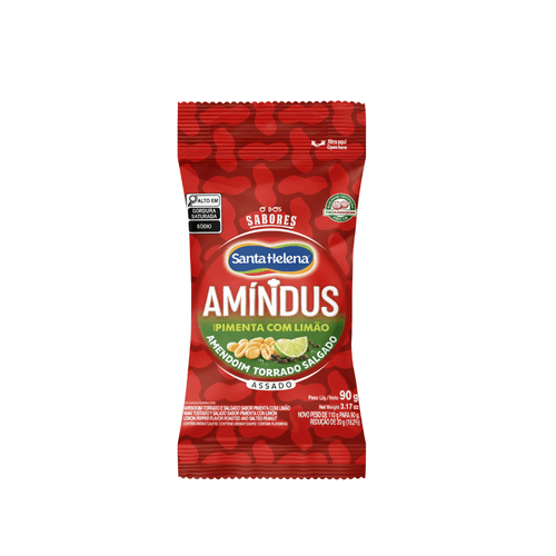 Amindus Pimenta com Limão Santa Helena Pacote 90g